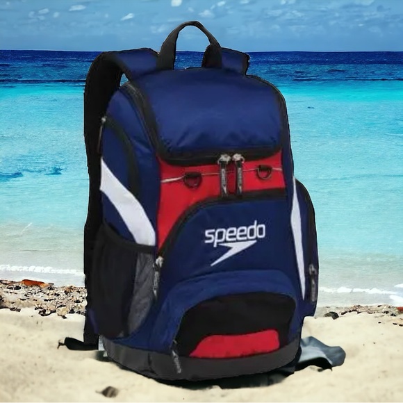Speedo Bags Speedo Teamster Backpack 35l Organizer Dirt Bag Bleacher Seat Laptop Section